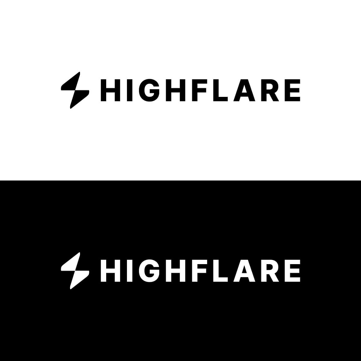 Highflare media kit logos